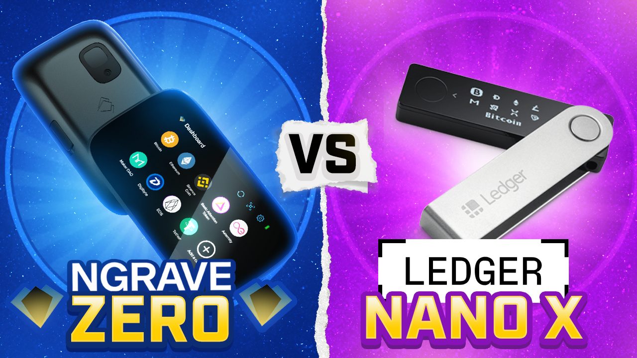 Ngrave Zero Vs Ledger Nano X Is It Worth The Extra Money Bitcoin