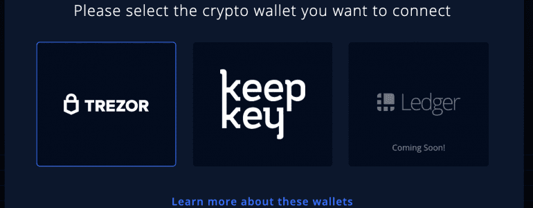 shapeshift & trezor